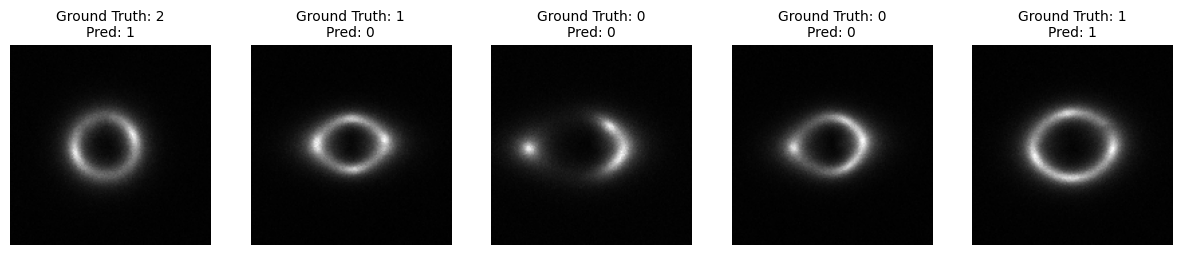 Sample lensing images